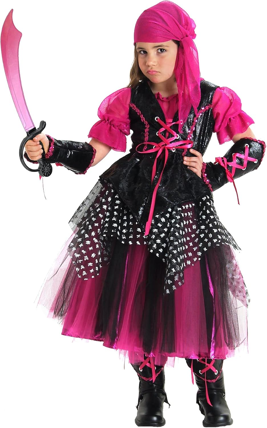 Princess Paradise Pirate Costume for Girls, X-Small