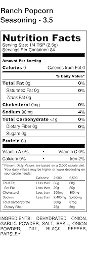 Miniatura 7 de Premium  Condimento de palomitas de maíz  Paquete variado de 2  Condimento para palomitas de maíz rancho  Crema agria y cebolla Seaoning  3.5 onzas