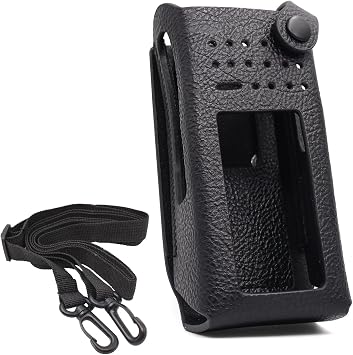 XPR7550 Radio Display Nylon Carry Case for XPR7550 XPR7550e XPR7580 XPR7580e DGP5550 APX900 Portable Radio with Fixed Belt Loop PMLN5844/PMLN5845