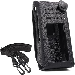 XPR7550 Radio Display Nylon Carry Case for XPR7550 XPR7550e XPR7580 XPR7580e DGP5550 APX900 Portable Radio with Fixed Belt Loop PMLN5844/PMLN5845