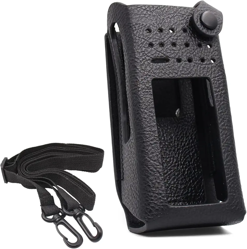 XPR7550 Estojo de transporte de nylon para rádio portátil XPR7550 XPR7550e XPR7580 XPR7580e DGP5550 APX900 com alça fixa para cinto PMLN5844/PMLN5845