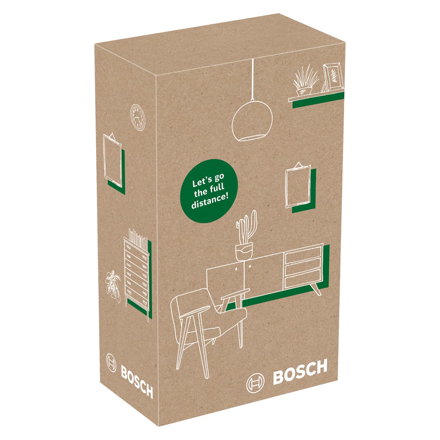 Bosch laserafstandsmeter Zamo wieladapter (accessoire voor Zamo 4e gen., voor snel en eenvoudig meten van bochten en afstanden, in kartonnen doos