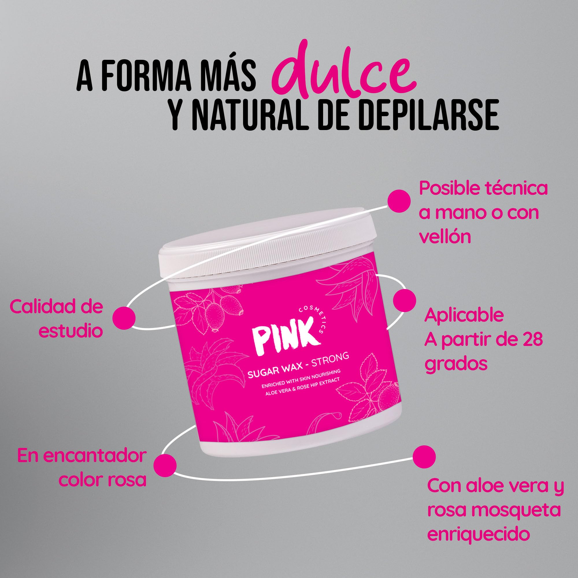 Pasta de azúcar para depilación con cera fuerte, 500 g, pasta de azúcar para todo el cuerpo, calidad de estudio