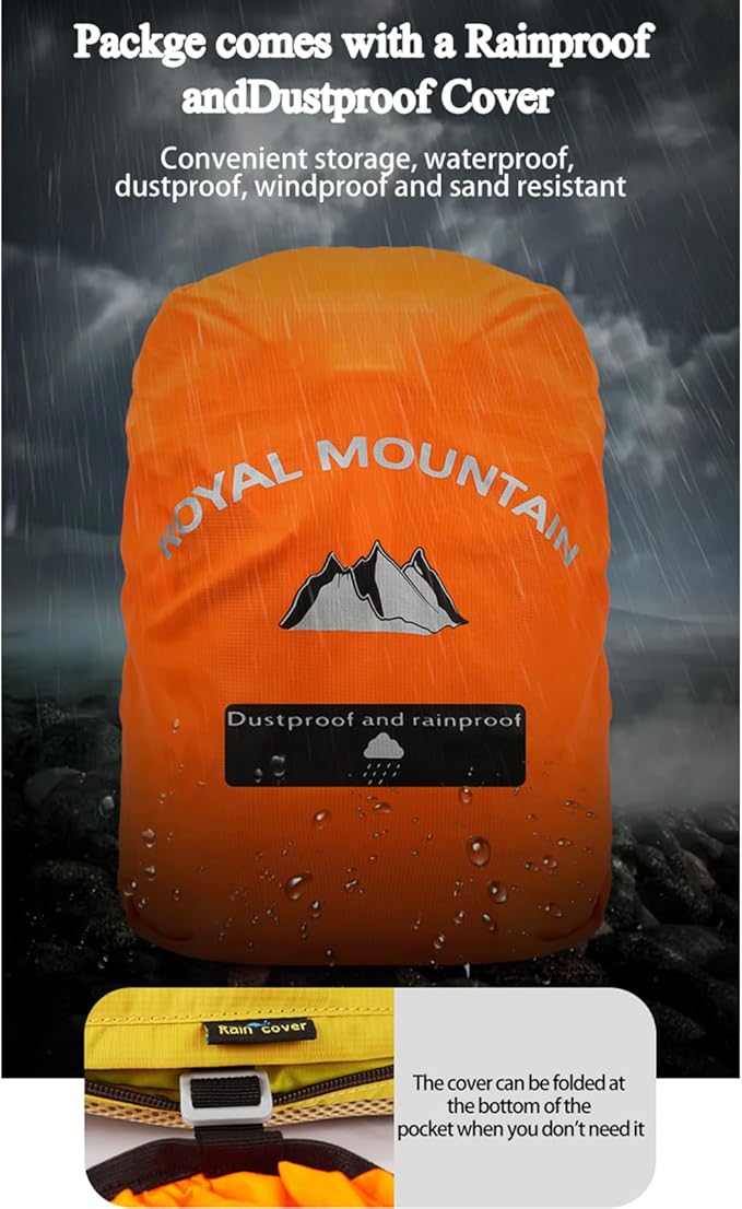 Mochila Pequeña de Senderismo 20L Impermeable Ligera miniatura 6