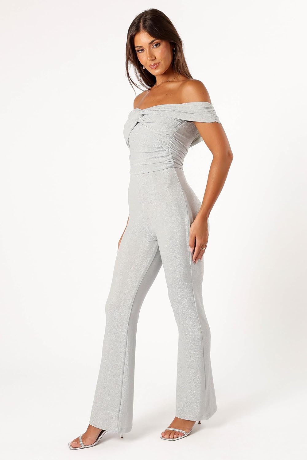 Petal & Pup womens Sharnie Off Shoulder Jumpsuit - Image 3