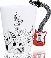 Vista 14 de Taza de guitarra, taza de café de guitarra, regalo para guitarristas músicos, taza de guitarra de 13.5 onzas, regalos para amantes de la música