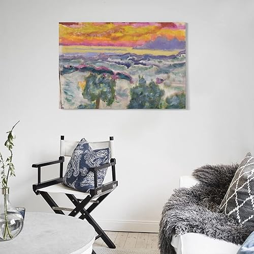 Miniatura 5 de Pierre Bonnard - Póster artístico en lienzo de 1939 con diseño moderno de decoración de dormitorio familiar de 12 x 18 pulgadas (11.8 x 17.7 in)