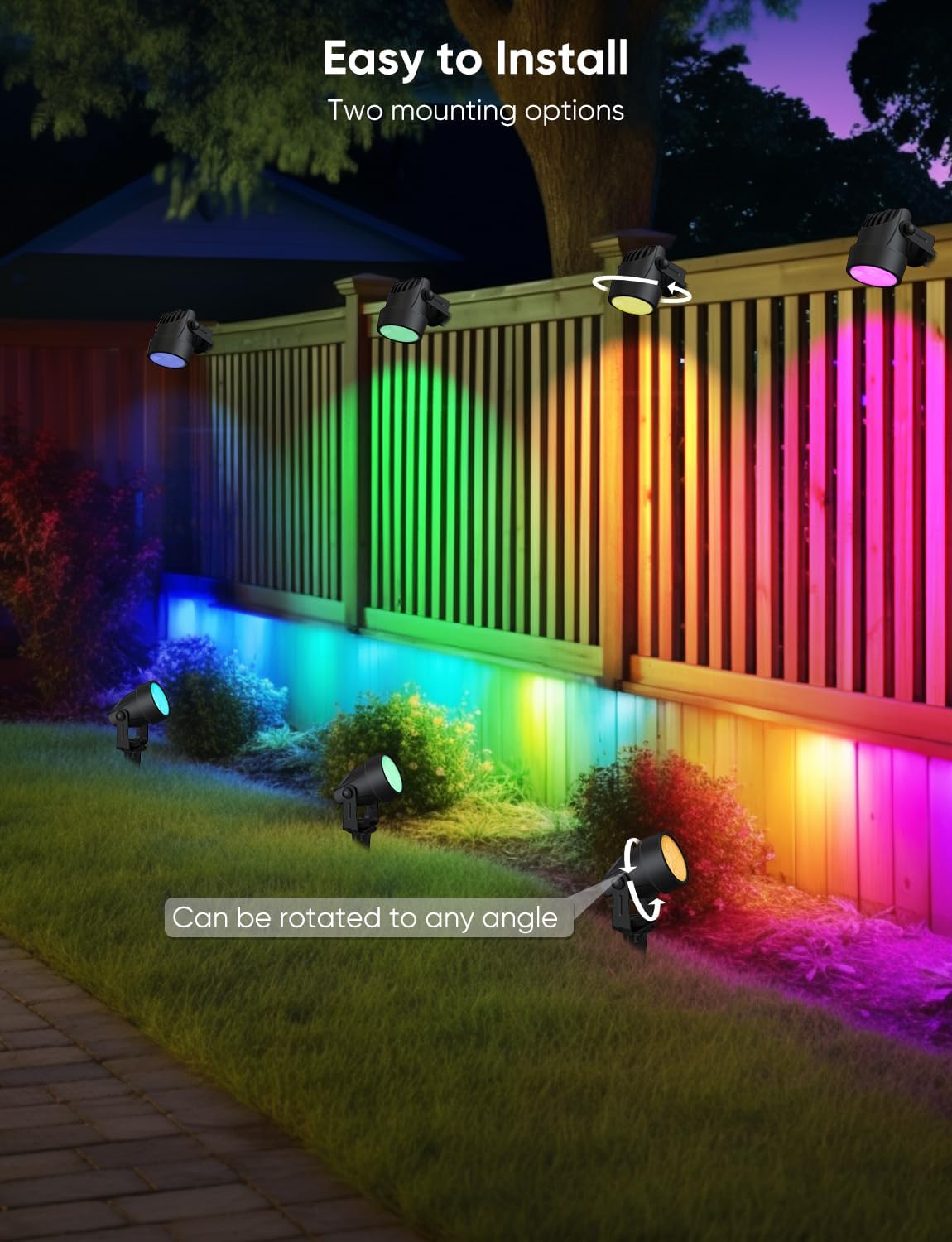 Voice control integration with Alexa and Google Assistant for APPECK lights