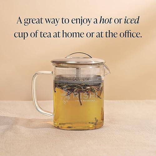 Miniatura 3 de Rishi Tea - Tetera de hoja suelta, 13.5 fl onzas (400 ml) porción individual