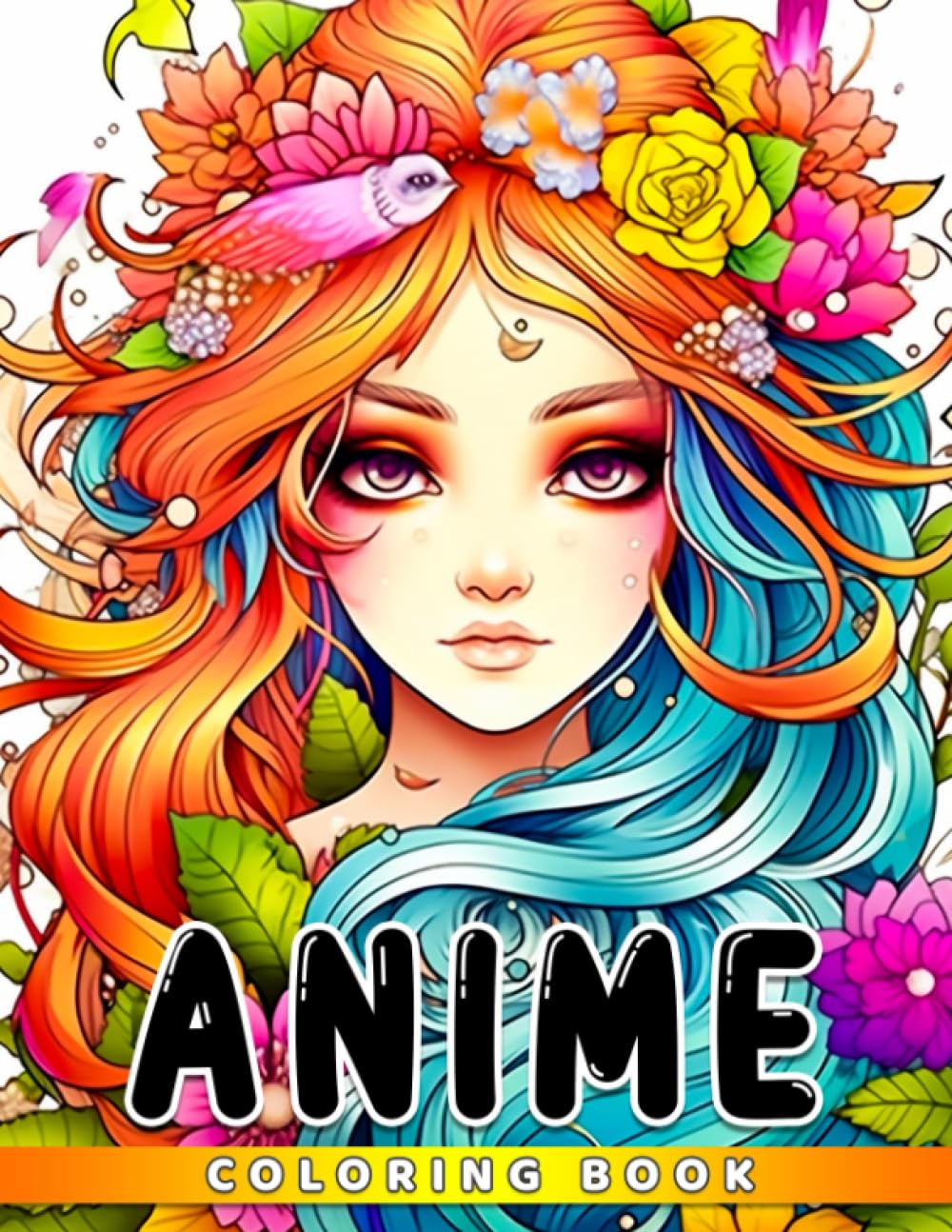 Anime Coloring Book: 50+ exclusive anime images for relaxation, exploration, and creating stunning artwork.