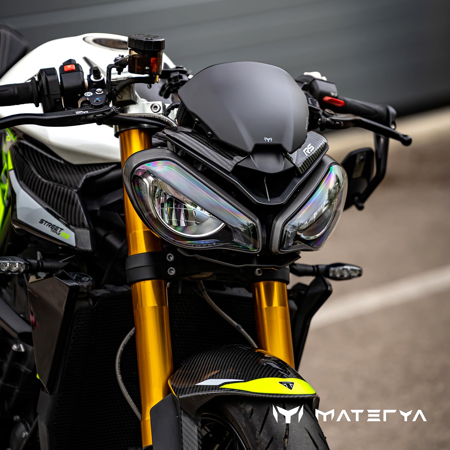 Materya - Flyscreen per Triumph Street Triple 765 RS MY 23-24 (765 RS)