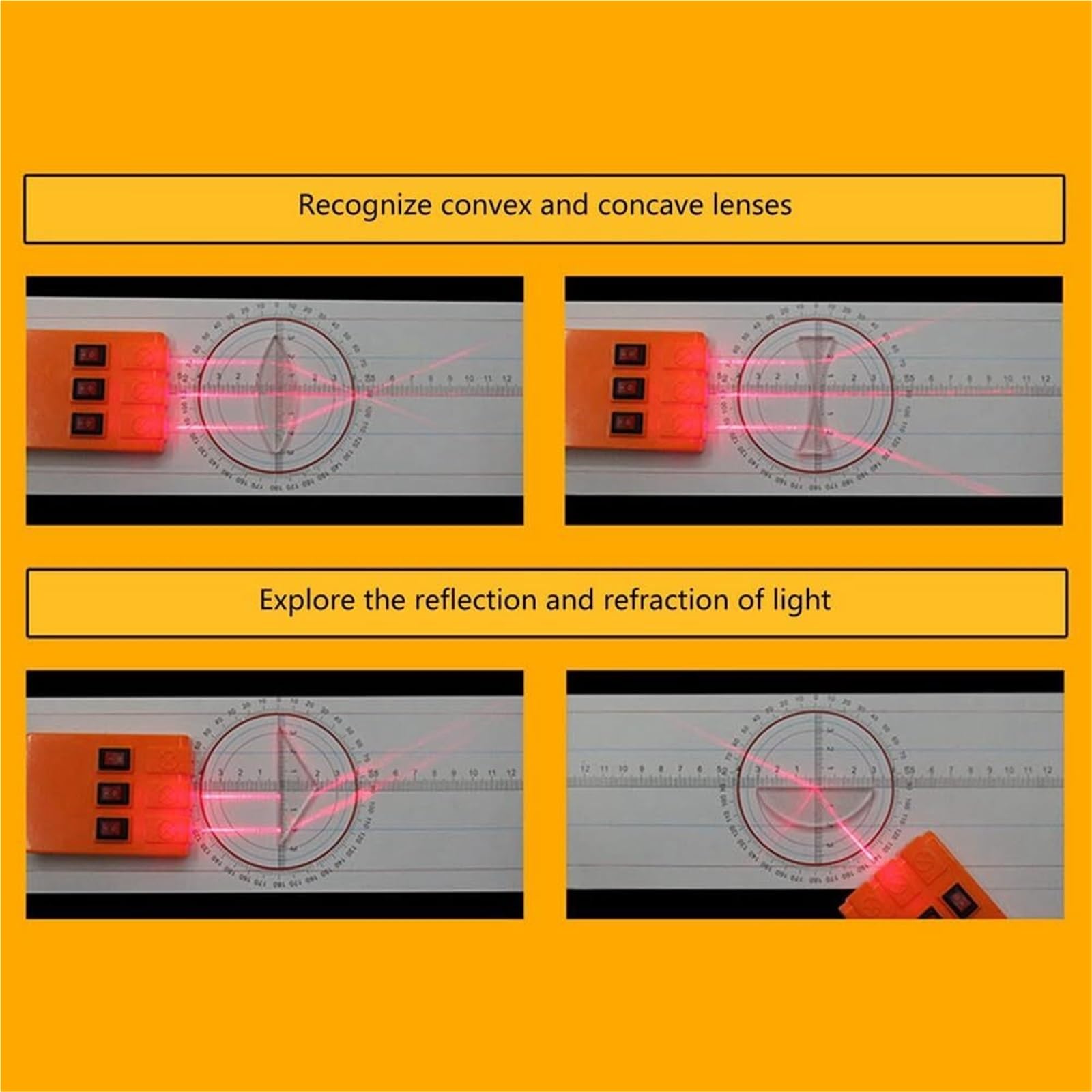 Physiklaborausrüstung, Werkzeugsatz, Physikalische Optik, Lehre, Optische Linse, Lochabbildungsoptik, Wissenschaftliche Experimente, Ersatzteile