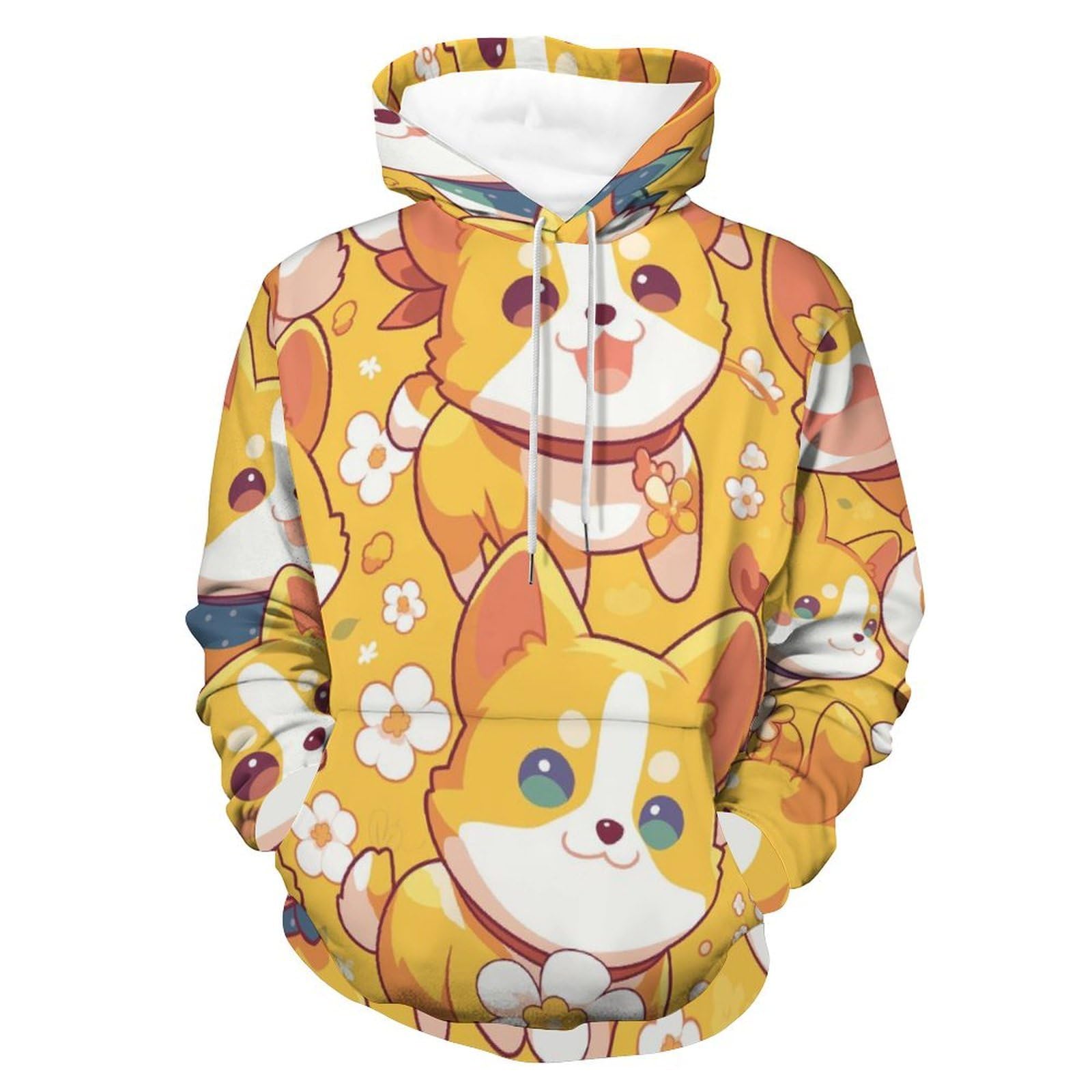 Sweat à capuche corgi pour en finir avec les pulls ternes et inconfortables - 8