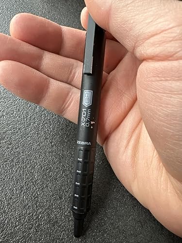 Zebra Pen X-701 Tactical Ballpoint Pen with Bonus Refills