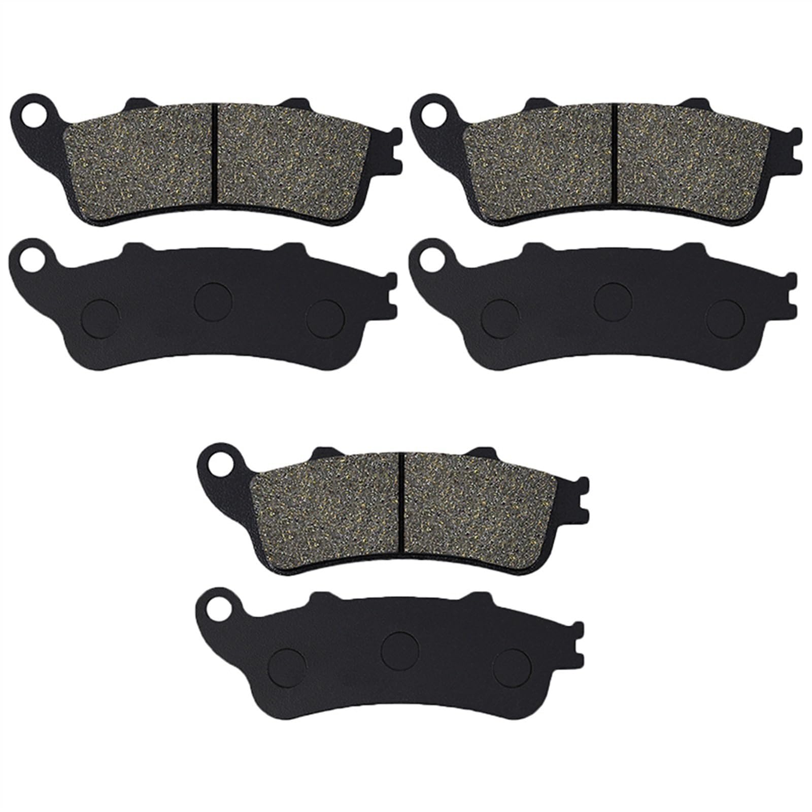 Pastillas de freno de motocicleta Pastillas de freno delanteras y traseras para motocicleta para Varadero XL1000 VFR800 Interceptor CBR1100XX Blackbird ST1100(3)