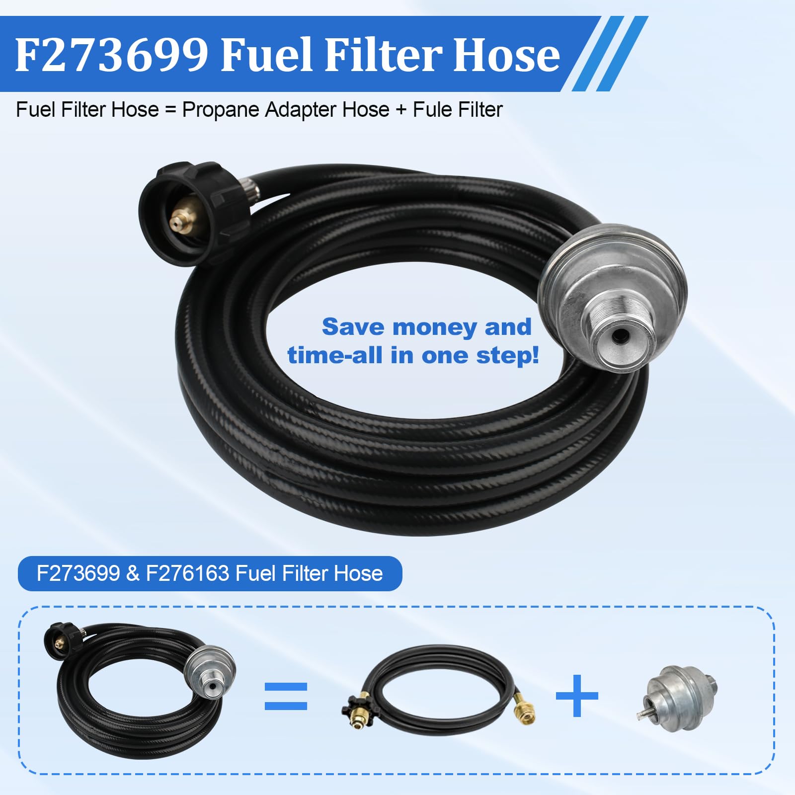 Mr Heater Hose And Filter Heater Cast Aluminum Propane Hose Fuel