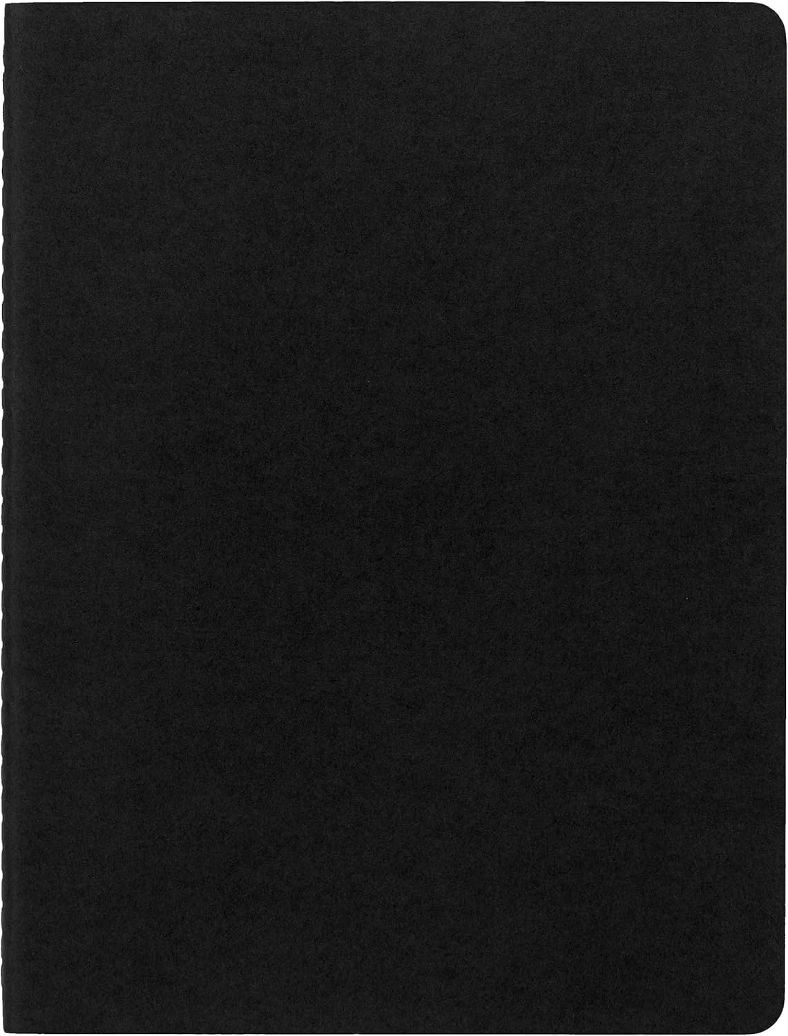 Moleskine Cahier Journals, Soft Cover, XL (7.5" x 9.5") Ruled/Lined, Black, 120 Pages (Set of 3) image 2
