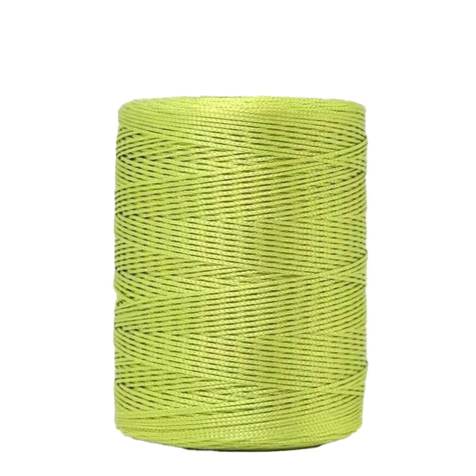 Macramé Polyester Ficelle 1mm 100g tressé macramé cordon glace tricot léger corps fil pour crochet corde pour bricolage main artisanat sac panier coussin maison décorations 4PCS col-34