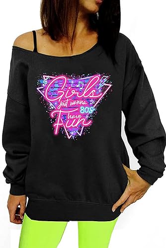 Women's Off Shoulder Sweatshirt
