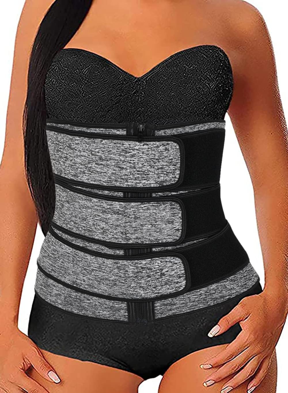 coastal rose Sweat Waist Trainer for Women Waist Cincher Tummy Control Waist Shaper Workout Slim Belly Band
