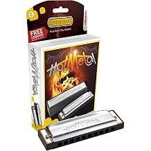 Hohner Accordions Hohner 572BX Hot Metal Harmonica, Key of G 572BX-G