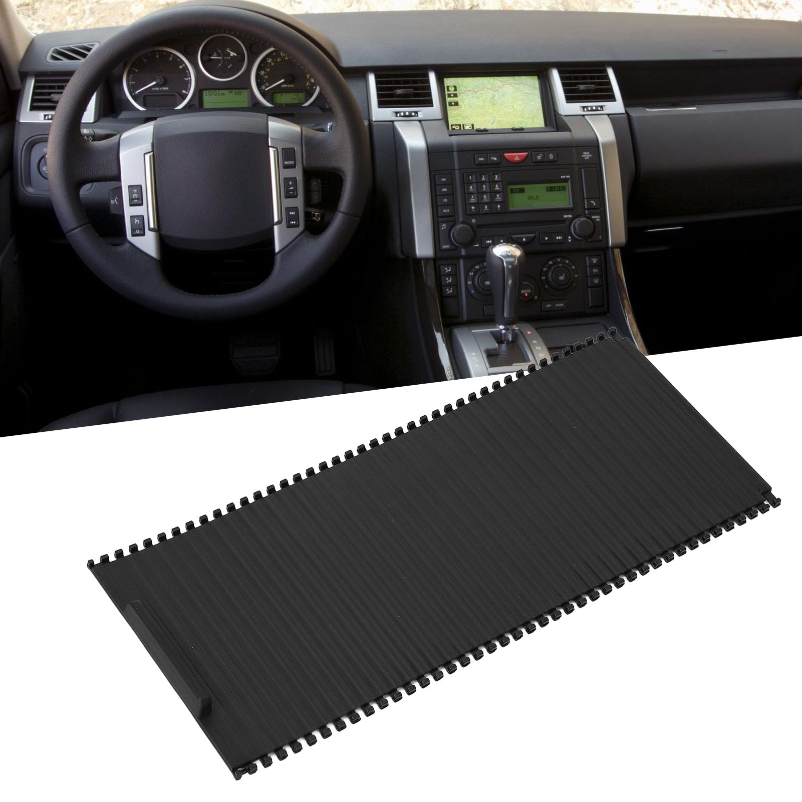 Copertura per Tendina Avvolgibile per Console Centrale con Resistenza all'Usura per la Gamma Adatta per Rover Sport 2005‑2009, OE F Adatta per HM500032, C2D60258, per L'organizzazione degli