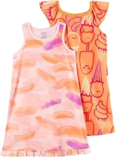 Girls' 2 Pk Gown Poly 373g082, Sleepy Unicorn