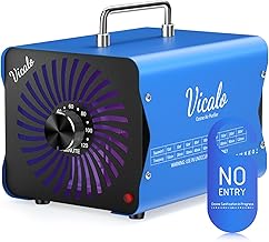 Vicalo Ozone Generators 30000mg/h, Ozone Generator with 120 Min Timer Ozone Machine for 300 ㎡ Room, Air Purifier for Home Pet Car Smoker Kitchen