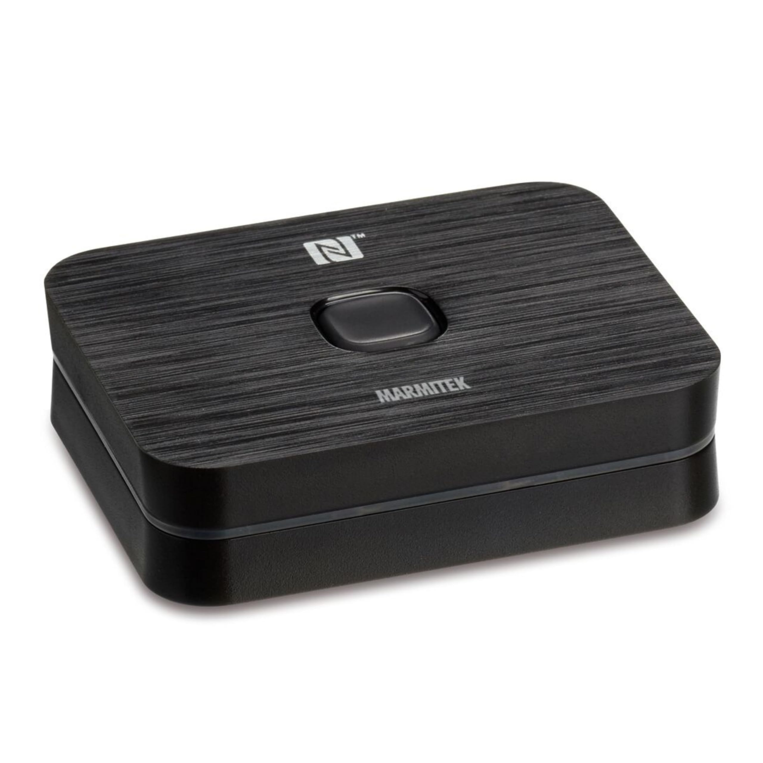 Marmitek BoomBoom 93 - Bluetooth Empfänger aptX Low Latency Toslink NFC | Audio Receiver für HiFi, Verstärker und Aktivlautsprecher, optischer Ausgang, 3,5 mm Klinke, Multipair und USB