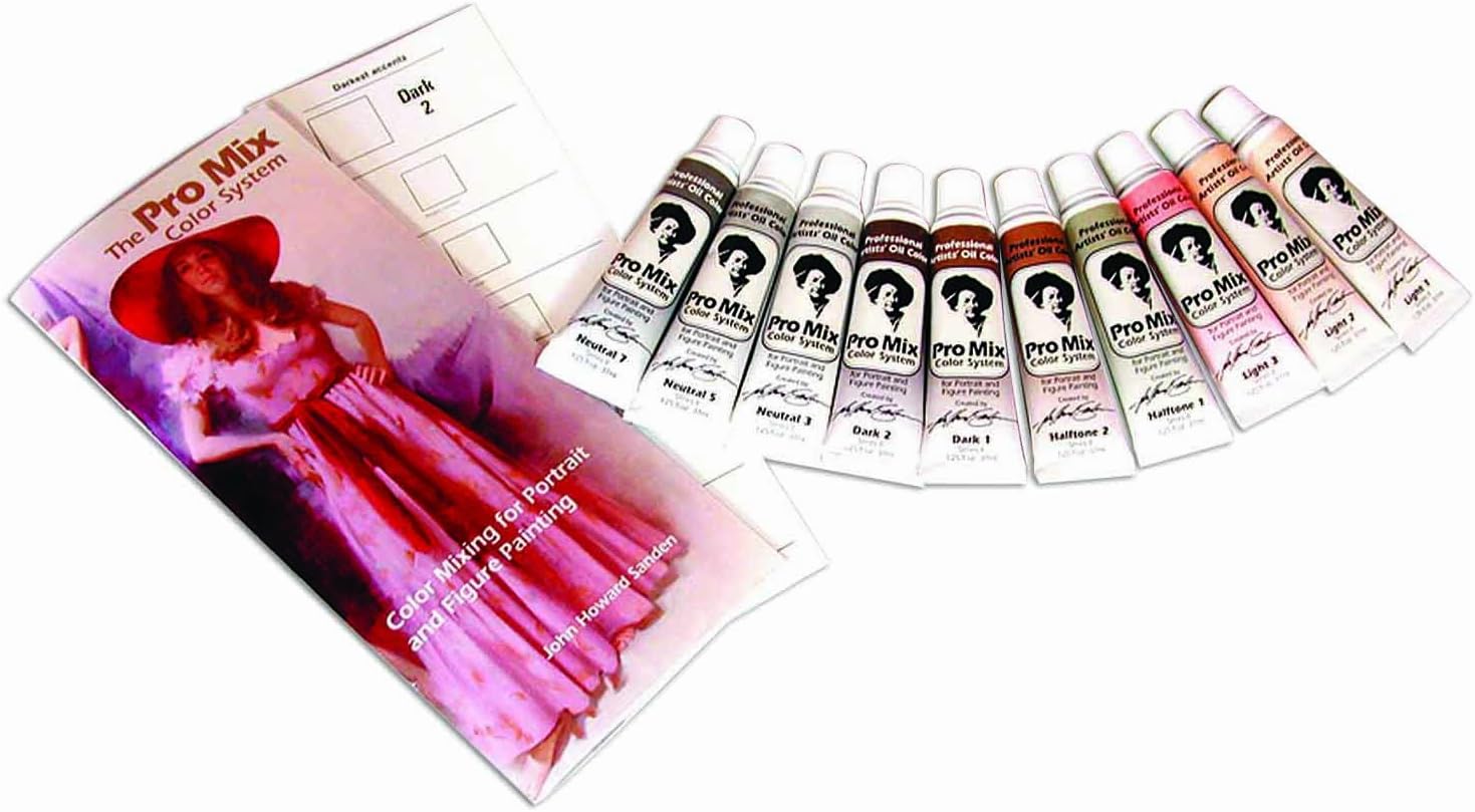 John Howard Sanden 464312 Pro Mix Oil Color System, 0.078 pint Capacity, Assorted Color