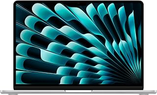 Apple MacBook Air 13-inch M5 2026: 16GB RAM, 512GB SSD, Liquid Retina, Wi-Fi 7, Silver - AI-Powered Laptop