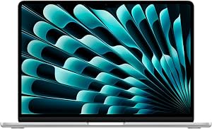 Apple 2026 MacBook Air 13 pulgadas Laptop con chip M5: Diseñado para IA, pantalla Liquid Retina de 13.6 pulgadas, memoria unificada de 16GB, SSD de 512GB, cámara Center Stage de 12MP, Touch ID, Wi-Fi 7; Plata