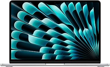 2026 MacBook Air 13-inch Laptop with M5 chip: Built for AI, 13.6-inch Liquid Retina Display, 16GB Unified Memory, 512GB SSD, 12MP Center Stage Camera, Touch ID, Wi-Fi 7; Silver