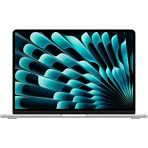 Apple 2026 MacBook Air 13-inch Laptop with M5 chip: Built for AI, 13.6-inch Liquid Retina Display, 16GB Unified Memory, 512GB SSD, 12MP Center Stage Camera, Touch ID, Wi-Fi 7; Silver