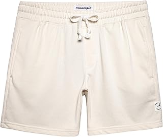 Mens Athletic Gym Shorts 5.5" Elastic Waist Casual Pajama Pocket Jogger Men Workout Short Pants