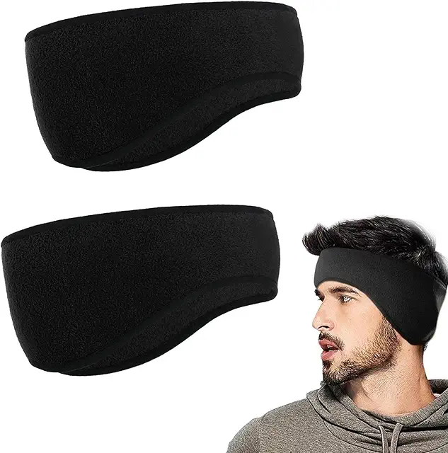 2 Stück Winter Stirnband Sport für Damen Herren - Männer Stirnband