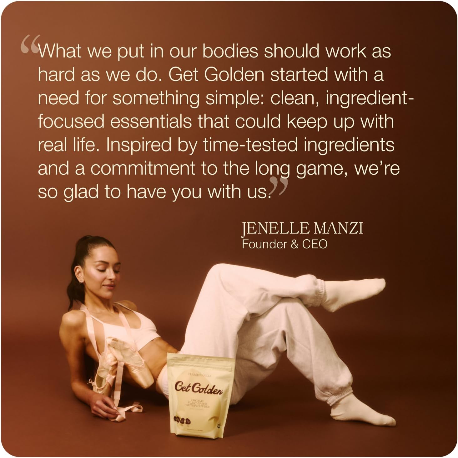 Get Golden Organic Classic Vanilla Protein Powder | 21g of Plant Based Protein Powder | Low Carb, Gluten Free, Dairy Free, No Added Sugar, Non-GMO | For Shakes & Smoothies (20 Servings, 1.4lb Bag) - Image 7