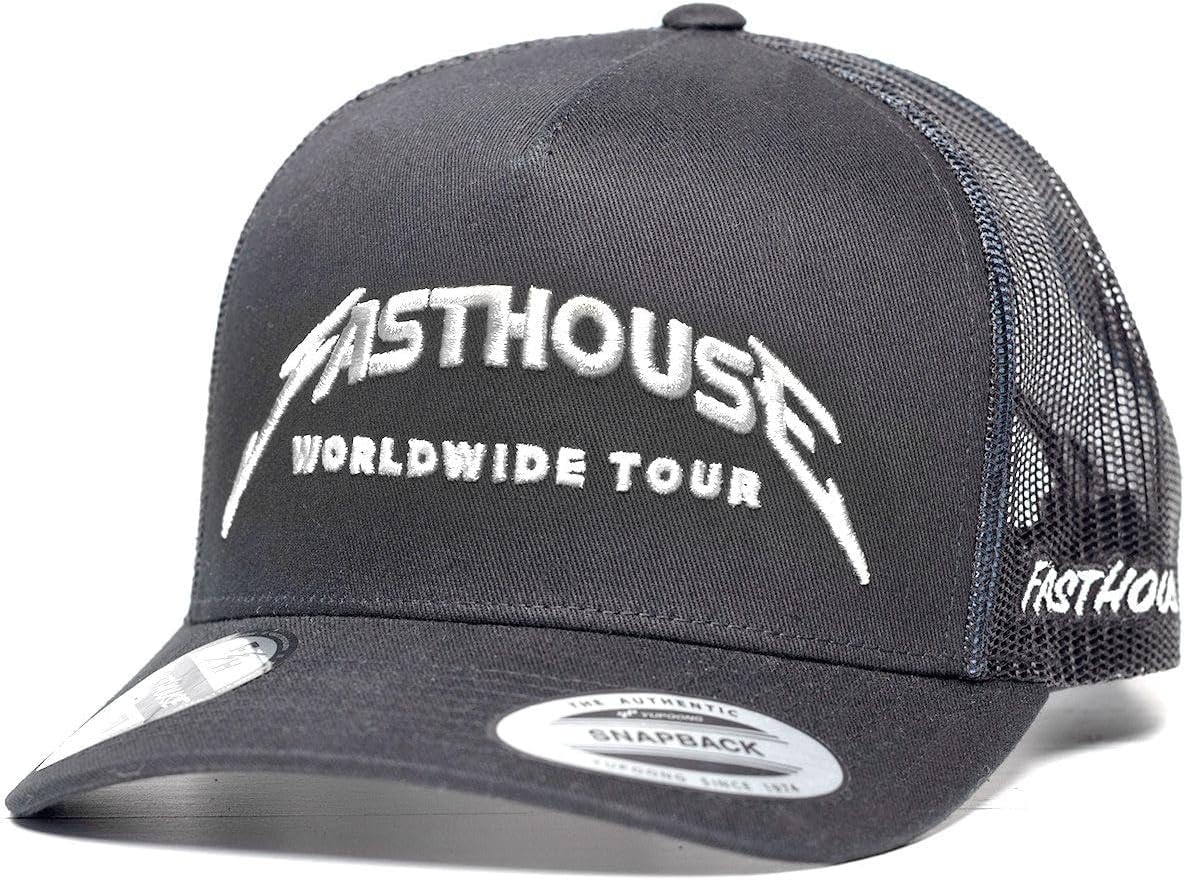 FASTHOUSE Tour Hat Oversized (Black, X-Large)