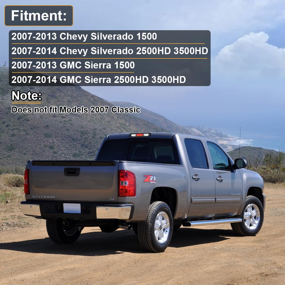 Nilight Conjunto De Faros Delanteros Y Luces Traseras Compatible Con Chevy Silverado 1500 1500 1500HD 2500 2500 2500HD 3500 2007 Chevy Silverado 1500 2500 3500 2007 Estilo Clásico OE