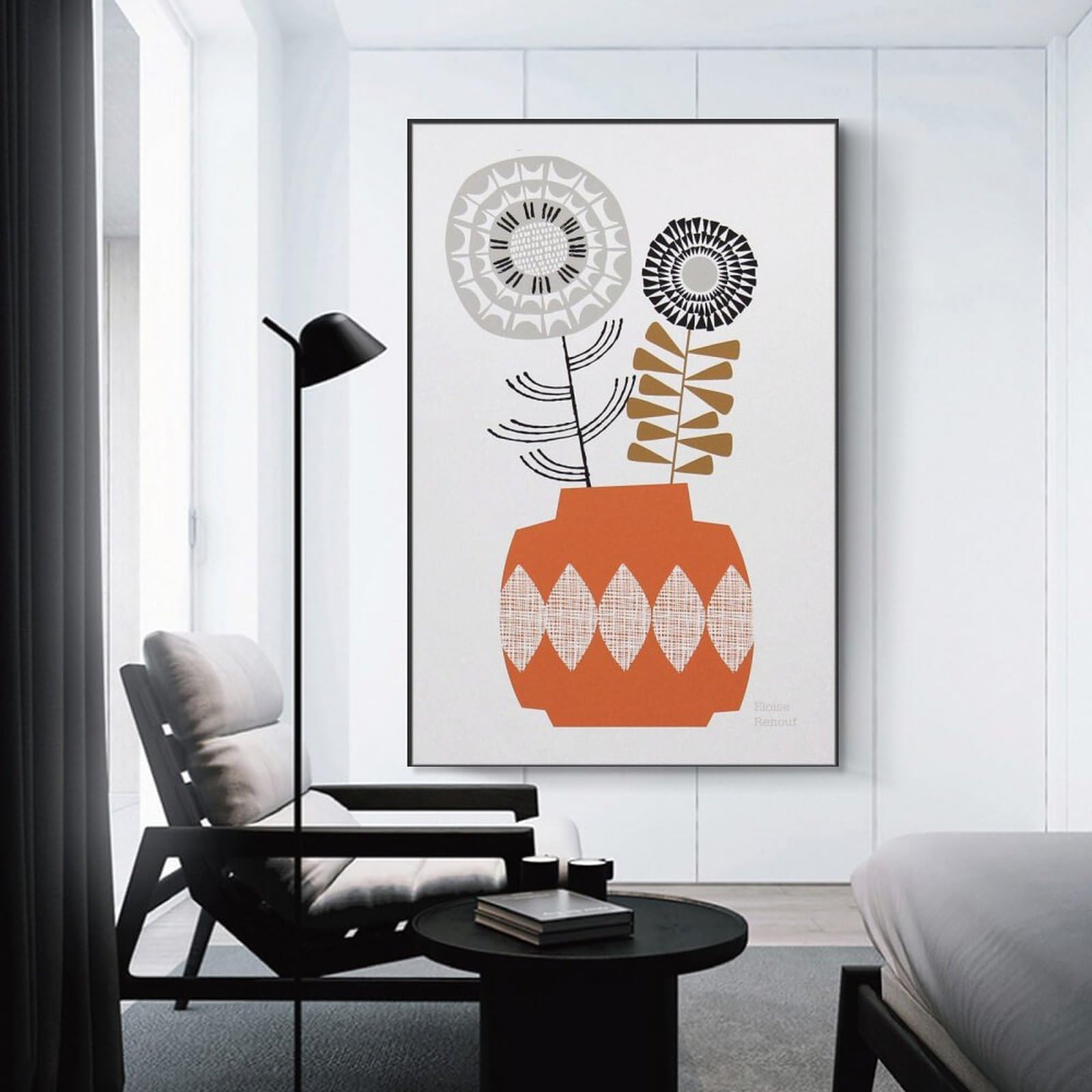 Amazon.co.jp: アートフレーム 北欧風 絵画 北欧 ポスター 幾何