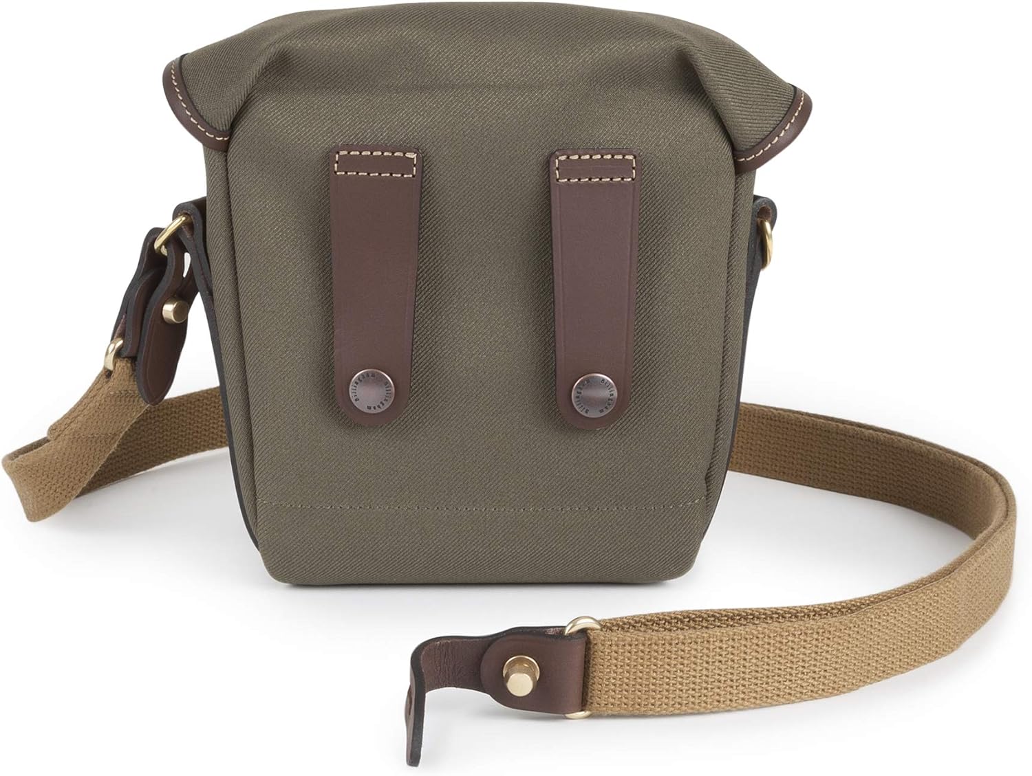 Billingham Galbin 8 Binocular Case (Sage FibreNyte / Chocolate Leather)