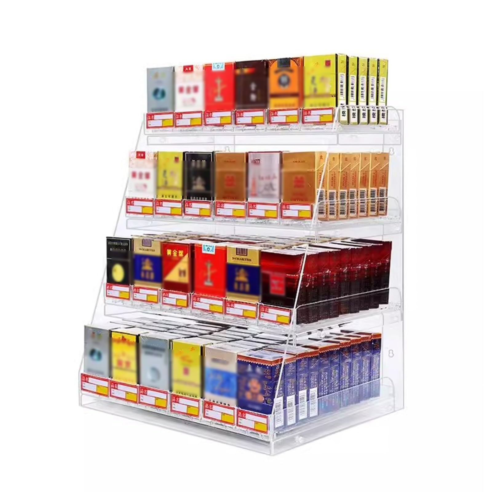 販促品 什器 事務店舗用品 タバコ収納棚 アクリル　 A０４ 販促品 什器 事務店舗用品 タバコ収納棚 アクリル A04 Amazon