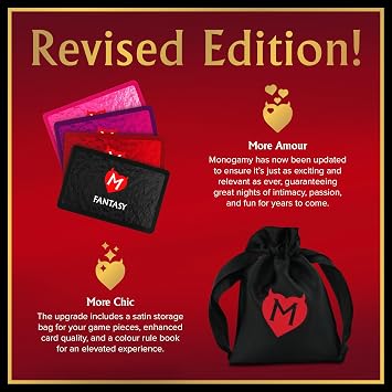 Monogamy Board Game - A Multi-Award Winning Board Game Making Great for Men and Women to Bring You Closer Than Ever
