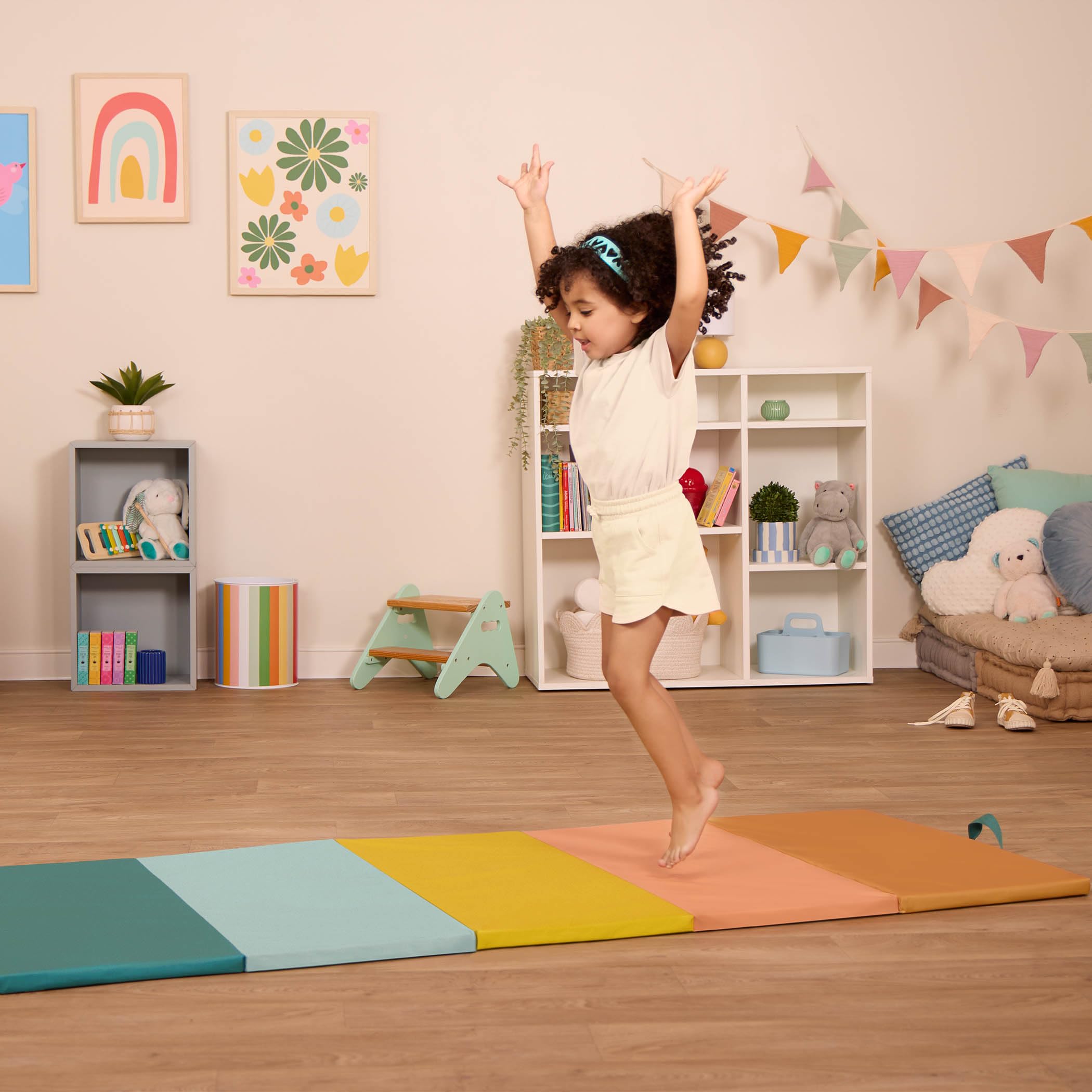 B. toys Tappetino da ginnastica WonderTumble, pieghevole