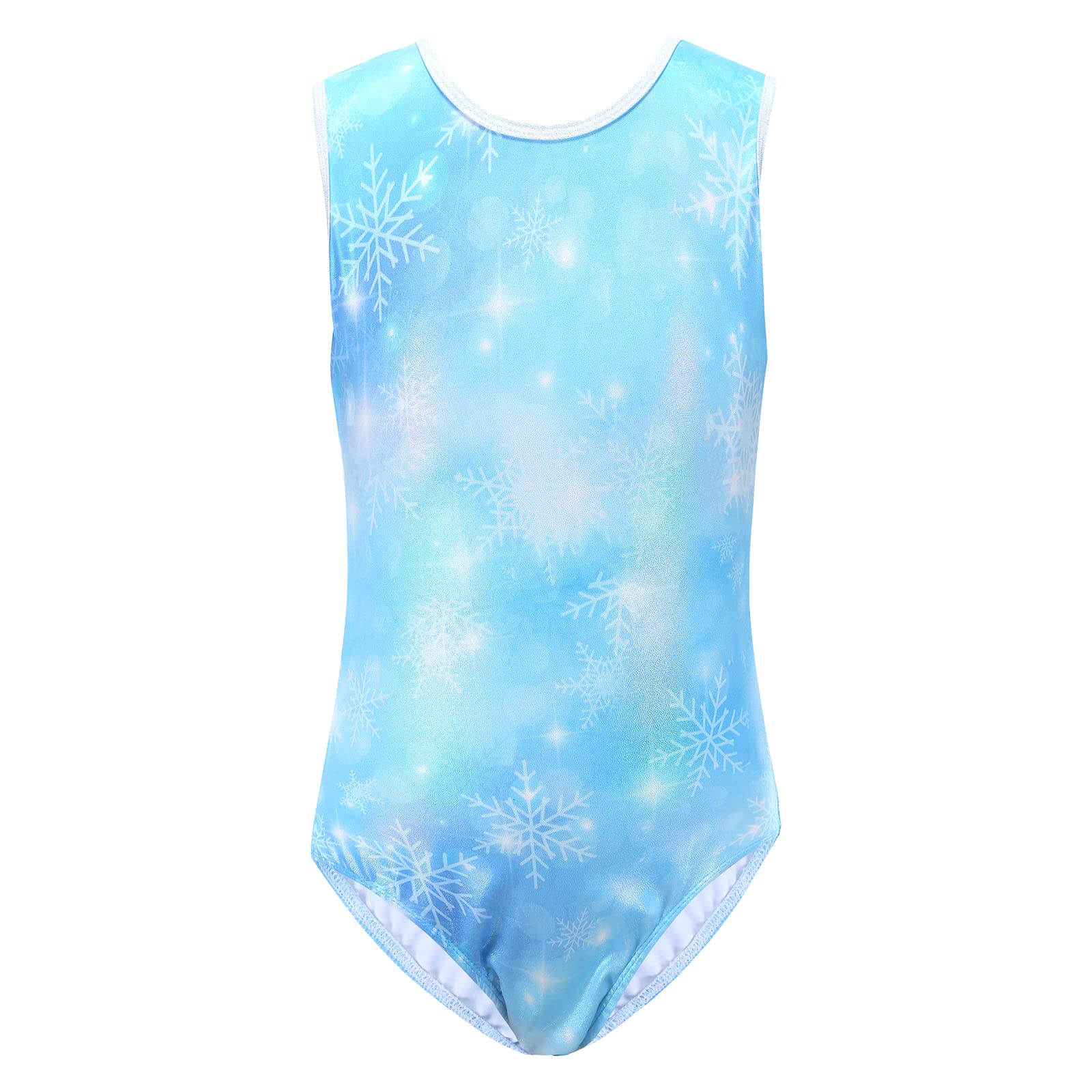 Bezioner Ragazze Ginnastica Leotards Body Danza Claasica Balletto Ginnastica Artistica per Bambina Senza Maniche/Manica Lunga per Bambini di 3-14 Anni