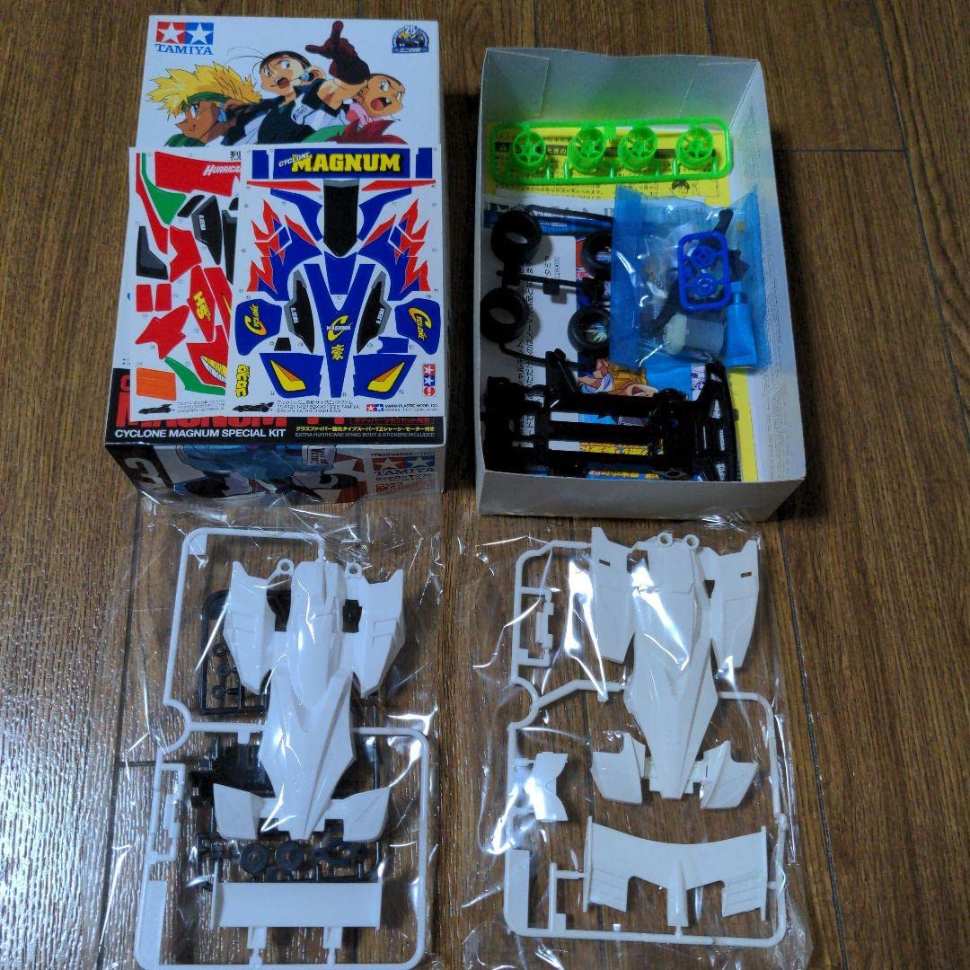 ミニ四駆 Zウイングマグナムゴールドメッキボディキット2セット ミニ四駆 Zウイングマグナム ゴールドメッキキット 未使用