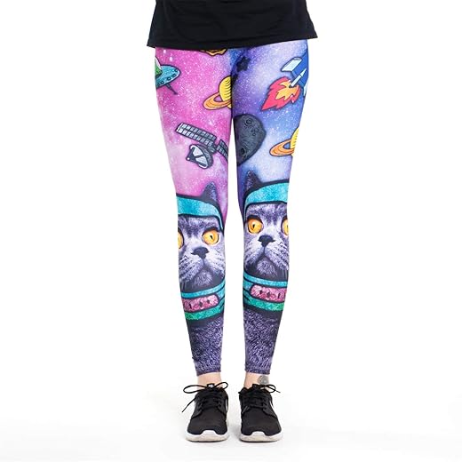 cosey - Bedruckte farbige Leggings (Einheitsgröße) - in verschiedenen Designs