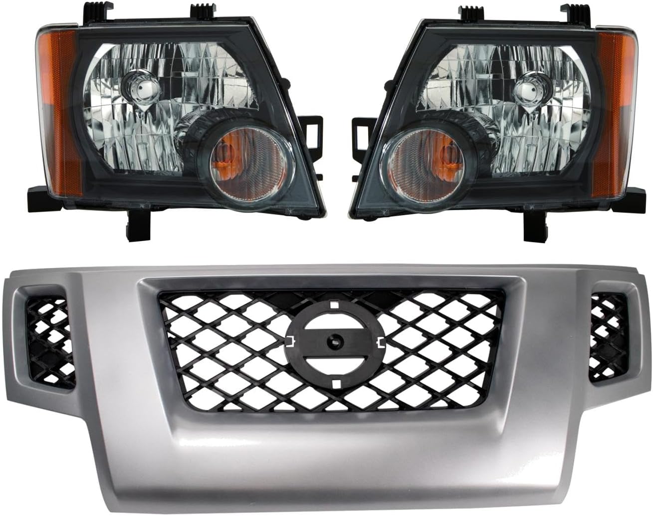 TRQ Lighting Kit NI1200241 NI2502189 NI2503189 Compatible with 2009-2013 Nissan Xterra