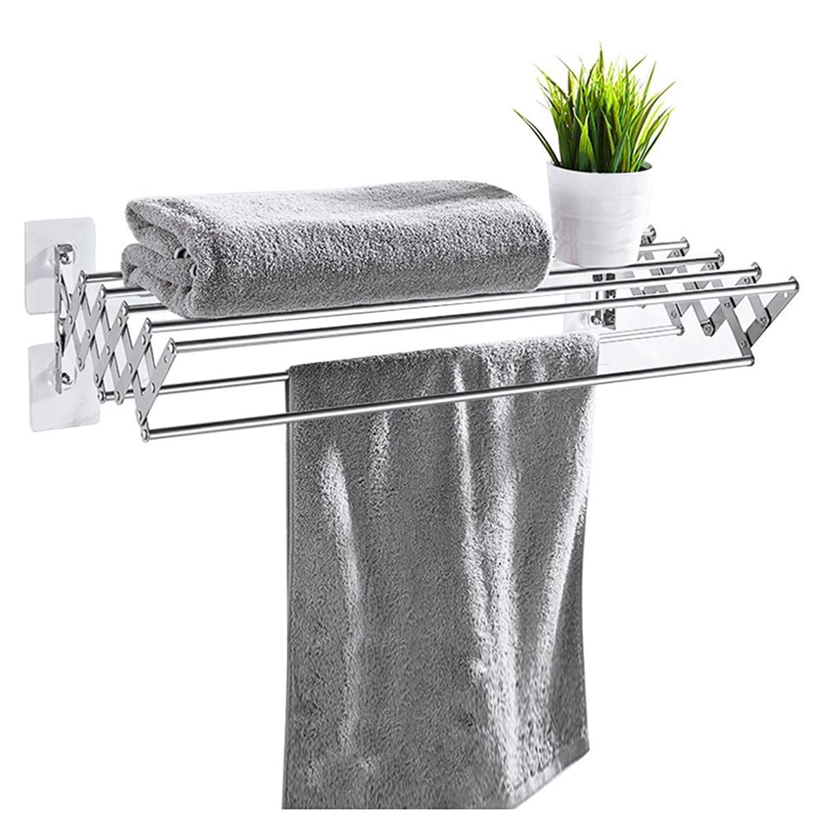 Barre de bain en acier inoxydable LWX, l'excellence du design mural