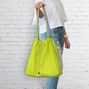 Amazon.com: EcoJeannie 2 Pack Ripstop Nylon Draw-String Reusable